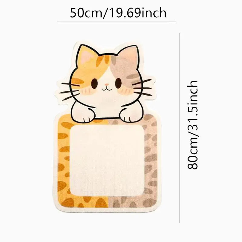 【Buy 1, Get Free Toy Mouse!】Wall Mounted Cat Scratching Board Thickened Durable Wear Resistant Protects Furniture from Cat Scratching Suitable for Walls Sofas Cabinets Doors Glass Personalized Cat Tree Tower Cat Toy Mouse Pet Supplies Scratcher Tiktokshop