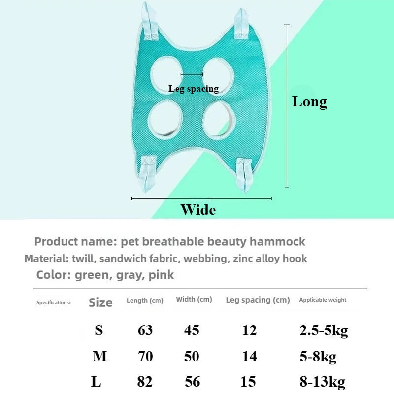 Hamac de toilettage pour chien et chat – visuel 7