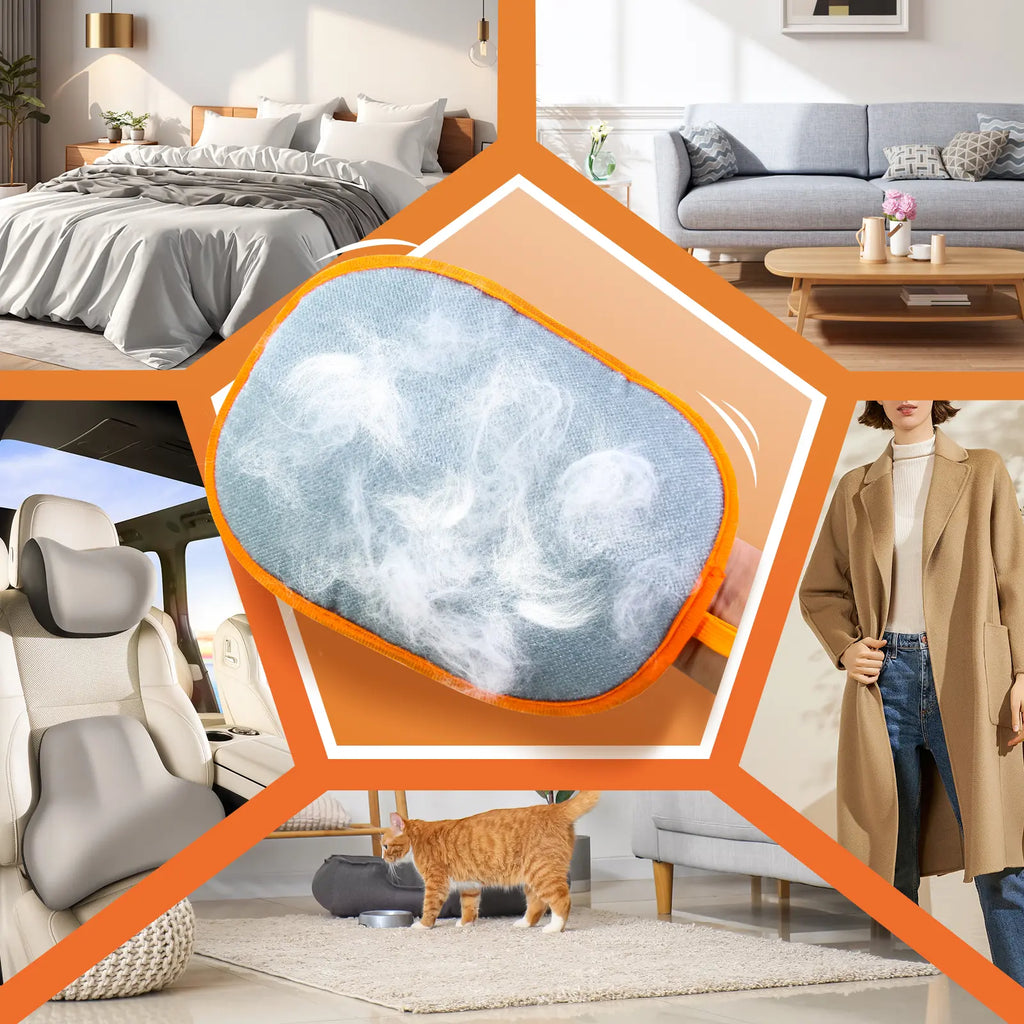 Gant de toilettage 5 doigts pour chien et chat – visuel 6